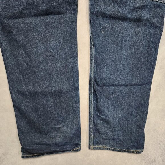 Tyndale FR Jeans Mens 38x33 Blue Arc Rated Flame Resistant Workwear USA Denim - Picture 13 of 16